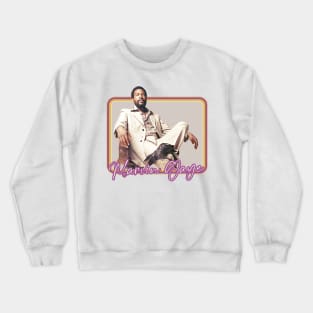 Marvin Gaye /// Retro 70s Fan Art Design Crewneck Sweatshirt